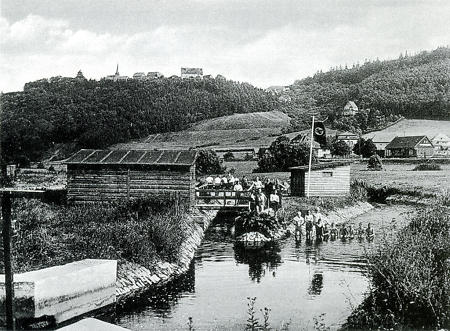 Eder-Badeanstalt in Battenberg, 1934-1935