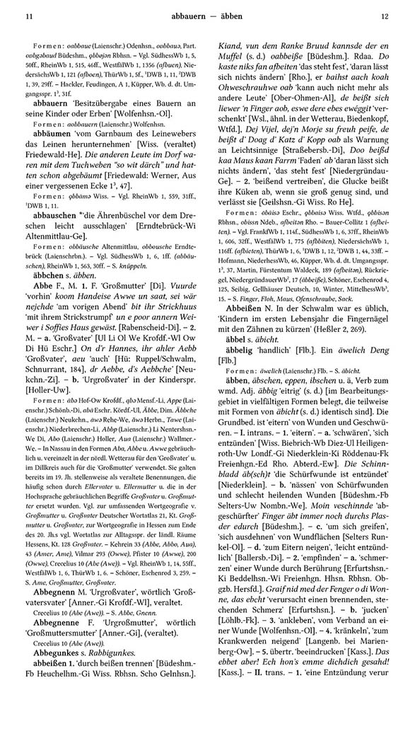 Page View: Volume 1, Columns 11–12