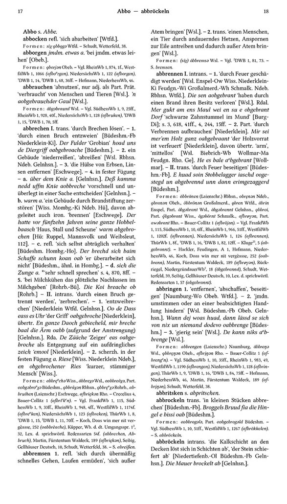 Page View: Volume 1, Columns 17–18