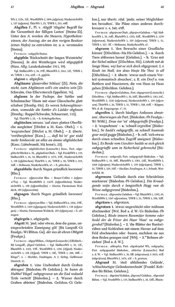 Page View: Volume 1, Columns 47–48