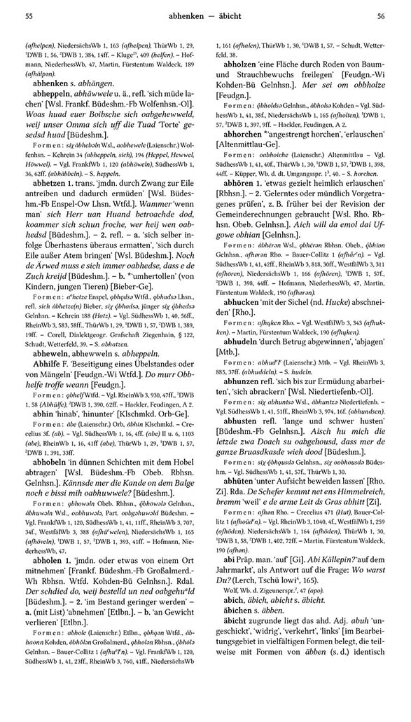 Page View: Volume 1, Columns 55–56