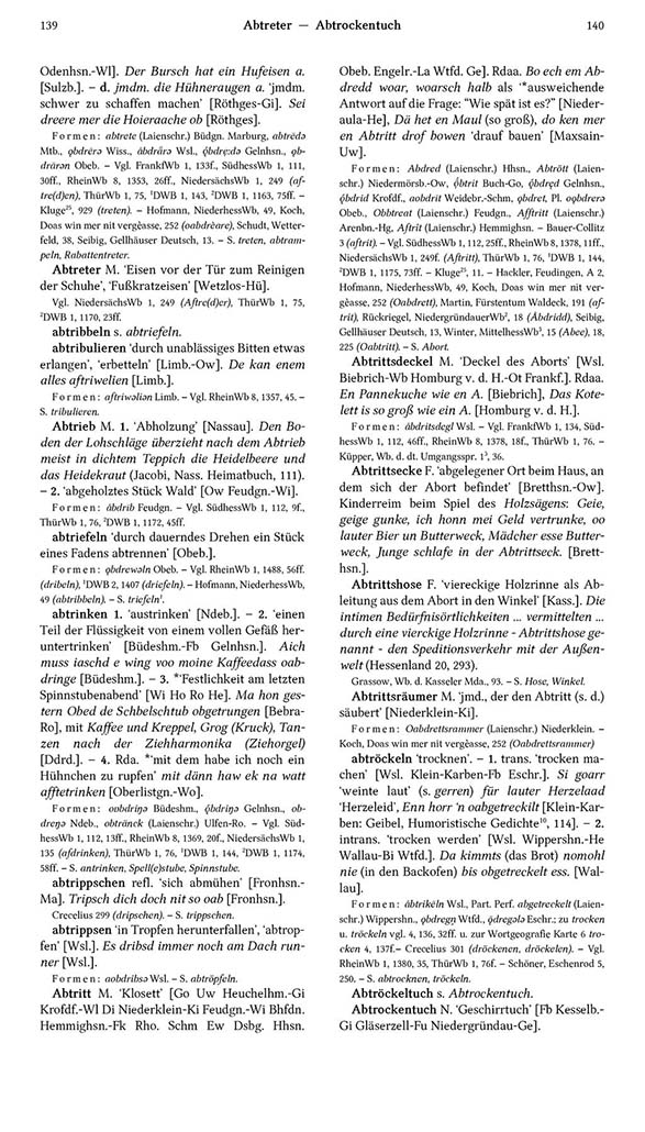 Page View: Volume 1, Columns 139–140