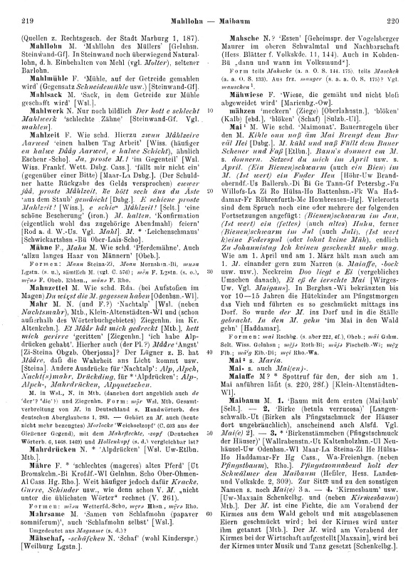 Page View: Volume 2, Columns 219–220